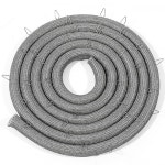 업그레이드된 000042-000 레인지 오븐 도어 씰 개스킷(34개의 마운팅 클립) 교체 가능한 AP518529, 바이킹 오븐용, VGCC530 VGIC306... 