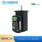 JMC Nema24 2상 5 36VDC 36 CANbus 31 모터 RC용 CANopen/RS485 CNC 통합 3Nm 30 스테퍼 컨트롤러 및 0A IHSS60 드라이버 8mm... 