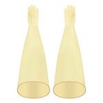 적용 산 알칼리 부식 장갑 작동 방지 혐기성 주입 1 암 진공 A 박스 글로브 작업 롱 라텍스 : 참편한상점