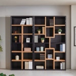 () 책장 세트 전면 거실 서재 학생방 4칸 다용도 : 그랜드바이