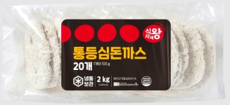 식자재왕 통등심돈까스 2kg, 1개 : 마니또 마켓