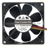 SANYO 9A0824G401/G402-C/G402/G4031/G416 DC24V 0.21a 80x25MM mm  이중 볼 베어링 브러시리스 축 냉각 팬 : 믿음상점1