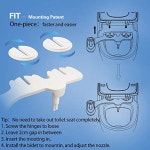 ELCARE 비데 AMI 930-담수 비전기 기계식 부착-자동 청소 이중 노즐 세척 및 여성 변기 : 투게더굿즈클릭