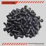 피크카 200pcs 새로운 스냅인 표준 길이 블랙 고무 밸브 스템 TR413 교체용 튜브리스 0.453인치 11.5mm 림 홀 차량용 : 써티세븐글로벌샵