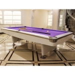 풀 테이블 펠트 프리컷 - 바, 클럽, 호텔 교체용 9피트 클래스 선택 Purple 9ft : 원이하루