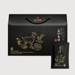 초방리 목장 흑염소 농장 진액 엑기스 흑장녹삼 흑염소즙 100ml x 30포,1개 : 초방리마을