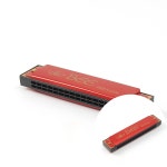 16홀 하모니카 레드 초등악기 음악교구 하모니카배우기 : 아씨네 잡화점