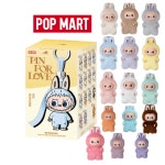 팝마트 라부부 미니 핀러브 랜덤팩 A팩 A~M 라부부4세대 비밀번호 시리즈 인형 정품 키링 : 썬더
