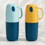 휴대용 여행용 어린이집 칫솔통 코끼리 칫솔케이스 유치원 양치컵 : 아임브랜드 ImBrand