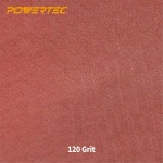스핀들 샌더용 POWERTEC 11215 4.5인치 샌딩 슬리브 | 120 그릿 알루미늄 산화물 사포 직경 3인치 (3팩) : 루덴트 Ludent