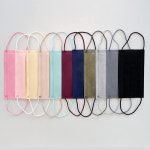 위케어 컬러 덴탈마스크 비말차단 50매 국산 얇은 일회용마스크 : MOZY