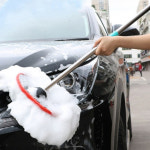 탑차 세차 카라반 화물차 대형차 트럭 세차 세차봉 : 힐링 라이트