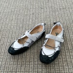 [G3760] 소가죽 스트랩 밴딩 메리제인 스니커즈 플랫 데일리 편한 신발 : 새로이클라쓰