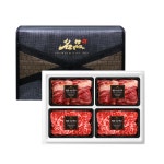 숙성한우암소 1등급 명품구이8호(등심+등심+채끝+채끝) 각300g씩, 총1.2kg : 여기는 고기공장