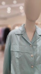 씨씨콜렉트 오픈카라 브루종 크롭 셔츠 C242MSC041 : 롯데 은평 CC콜렉트