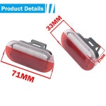 VW 골프 4 폴로 Bora 6R 1J0 1j에 대 한 경고 아래 2pcs Led 문  조명 : 오즈핑크컴퍼니