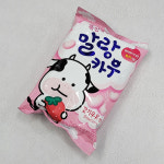 [과자먹깨비] 롯데 폭신폭신 말랑카우 딸기우유 79g : 나의굿파트너 노모어