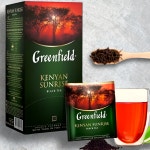 그린필드 선라이즈 고급 잎 사용된 홍차 유럽 러시아 먹거리 사각티백 25개입 : 중앙아시아 푸드마켓