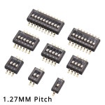 5PCS 토글 유형 스위치 1P 슬라이드 SMD 4P 8P 6P 2P SMT 3P 5P 2 Positions : 우담컴퍼니