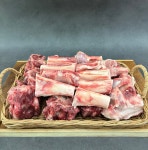 산초원 국내산 흑염소 사골뼈1kg(다리,등뼈) : 산초원흑염소