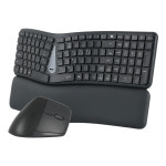 지클릭커 오피스프로 에르고M 무선 인체공학 키보드 버티컬 마우스 세트 EMK400 블랙 : 지클릭커 공식스토어