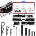 블랙 싱글 헤드 헤어 도금 5사이즈 핀 M8 수리용 홀 코터 M5 67Pcs M6 아연 H6062 : 달쓰10