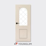 영림 YD-1190 타공도어 욕실 베란다 방문교체 시공 : 채움 철물인테리어