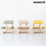 마켓비 바른자세의자 자세교정 허리디스크 무릎 의자 허리교정 승마자세 레몬 : 피터패트나나상점