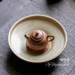 [다도 티트레이] 예향원 핸드메이드 와비사비 레트로 라운드 호승 T-7495 : 예향원