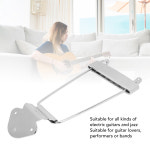 기타 Trapeze 브리지 재즈 기타 테일피스 브리지 교체 금속 나사 포함 6 스트링 : 루카스업