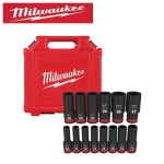 밀워키 12.7mm(1/2) 롱임팩소켓세트 14pcs 49-66-7014 : 대월툴