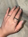 [다듬 자체제작 / 100% 핸드메이드] 자세히 보면 볼수록 더 아름다운 체코비즈 반지, 팔레트 : Dadeum