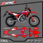 혼다 CRF 2021 CRF CRF300L 데칼 스티커 키트 05 용 공간 오토바이 그래픽 배경 데칼 : 리치110