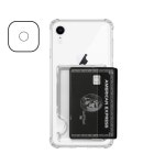 에시로 변색없는 카드 올인원 풀커버 범퍼 케이스 투명, 아이폰XR : 에시로