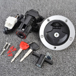 27045-5452 Kawasaki ER650 ER-6N EX400 Ninja 400R 연료 캡 점화 스위치키 키트 포함 51049-0039 : 리치110