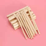 빌딩 모델 계산 스틱, 교육용 , 사각형 나무 막대, DIY 공예, 선물, 10 개, 30 : 머든지만물상