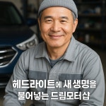 드림모터샵 자동차수입반사판 부분수리전문 외제차 광도미달 전조등정비 : 드림모터샵
