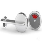 공중화장실 항균 큐비클 손잡이 도어락 잠금장치 : EK철물