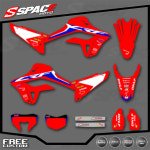 혼다 CRF 2021 CRF CRF300L 데칼 스티커 키트 05 용 공간 오토바이 그래픽 배경 데칼 : 리치110