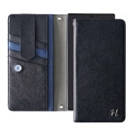 소가죽 플립 카드 지갑케이스 더에이치 블랙, 갤럭시S10 : 주식회사 모윤