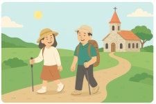 제주 성지 순례(교회 단체 여행) 삼천포 출발 : 종이마음