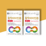 종근당 비타민B 활력 판토텐산 영양제 4개월분 : 초록네이처