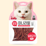 더캣츠 미니리얼 고양이간식 오리고기, 70g, 1개 : 행복펫