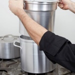 소로 에센셜 - 용해 카라멜 버터 알루미늄 포함 및 이중 디저트 치즈 냄비 스톡 보일러 증기 초콜릿 뚜껑 16 퐁듀 캔디 Qt 소스용 8 Quarts... 