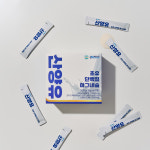 [IgG 25% 이상] 웰스리믹 산양유 초유 단백질 마그네슘 분말 스틱 5g 60포, 2개 : 웰스리믹