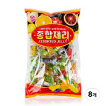 늘푸른 종합제리, 1kg, 8개 : 르느쿠루