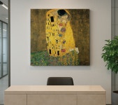 구스타프 클림트 황금의 아델레 명화 캔버스 액자 거실 카페 인테리어 그림 : 오늘의 액자