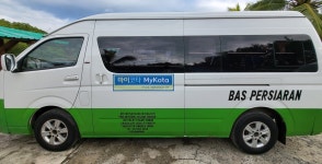 코타키나발루 공항픽업 샌딩 단독차량 12인승 : 마이코타