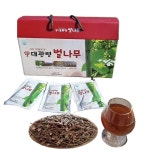 [자연건조100일] 대관령 벌나무즙 해발700고지 엑기스 100% 순액 30포 1박스 : 대관령 벌나무 농장