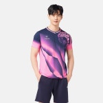 코랄리안 CRT-H1509 남성 반팔 티셔츠 배드민턴의류 배드민턴복 2025FW  : 우성스포츠